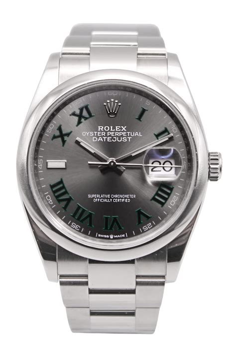 rolex datejust 36 wimbledon replica review|rolex datejust wimbledon dial review.